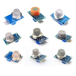 Set senzori gaze MQ-2, MQ-3, MQ-5, MQ-6, MQ-7, MQ-8, MQ-9, MQ-135 compatibil Arduino