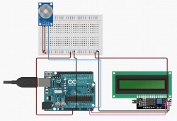 Proiect verificarea calității aerului cu Arduino Uno si LCD